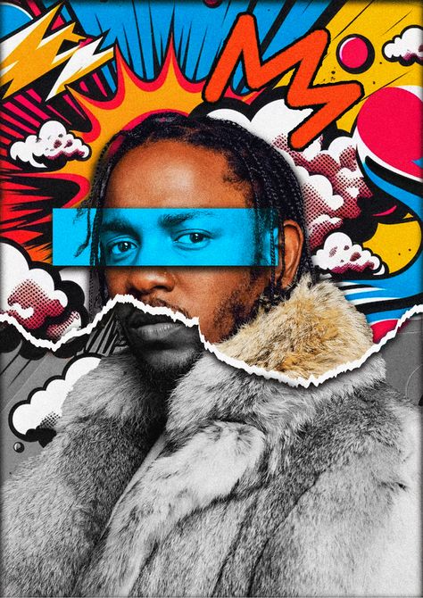 Music Post Instagram, Kendrick Lamar Pop Art, Rapper Poster Design, Kendrick Lamar Illustration, Kendrick Lamar Graphic Design, Hiphop Poster Design, T Shirt Poster Design, Shirt Poster Design, Social Poster Design