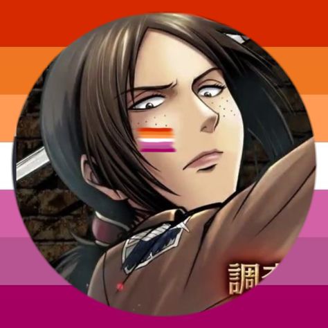 Attack on titan lesbian pride flag ymir official art Ymir Freckles, Attack On Titan Ymir, Bisexual Pride Flag, Bi Flag, Lesbian Pride Flag, Gay Flag, Gay Pride Flag, Lesbian Flag, Flag Icon