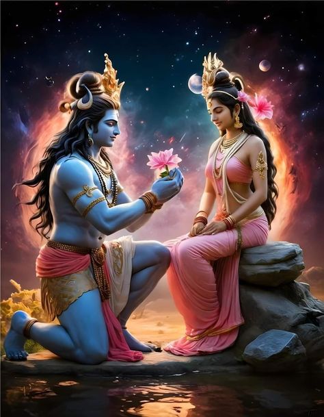 Siva Parvathi Love Images, Shiv Bholenath, Ravivarma Paintings, Ram Ji Photo, Happy Holi Images, Childhood Photography, Shri Ganesh Images, Shiva Parvati, Godly Men