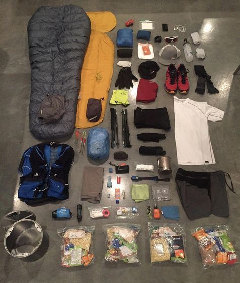 Hiking Packing List, Backpacking Gear List, Ultralight Backpacking Gear, Hiking Supplies, Thru Hike, Backpacking Essentials, Back Packing, Camping Must Haves, Hiking Food