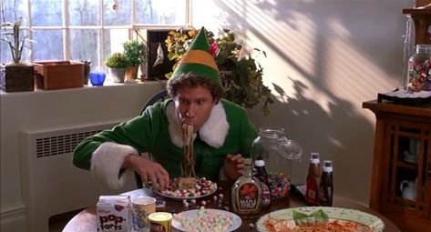 Will Ferell, Breakfast Pasta, Elf Quotes, Best Christmas Movies, Christmas Films, Elf Movie, Will Ferrell, Buddy The Elf, Ryan Gosling