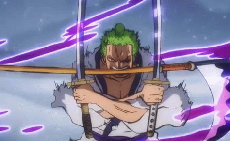 Zoro One Piece GIF - Zoro OnePiece Sword - Discover & Share GIFs One Piece Gif, Zoro One Piece, Anime Character, Animated Gif, Gif, One Piece, Purple, Green, Anime