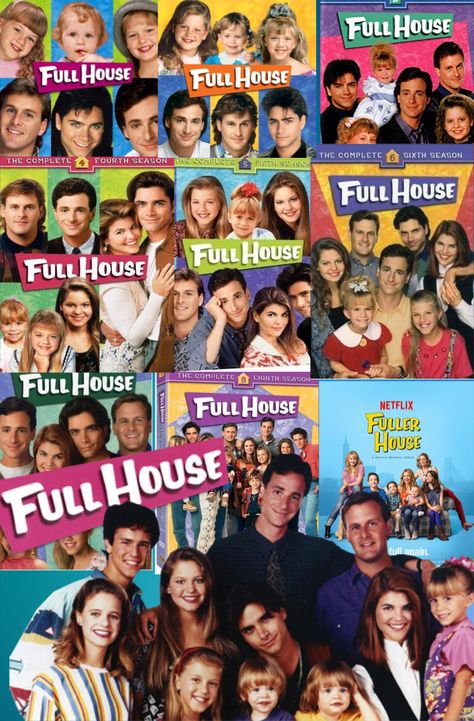 I hope you guys like it!These are all the seasons 1-8 + Fuller House . Full House Season 1, The Fuller House, Baywatch Poster, Marcel The Shell, Polite Society, Fuller House, Game Shows, Four Season, Baywatch