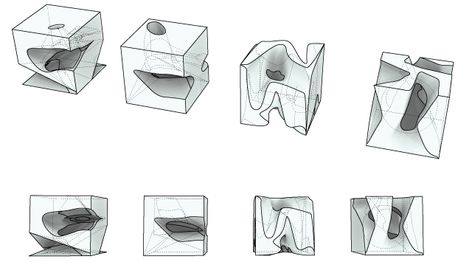 Solid / Void - Endemic Stereotomic Architecture, Stereotomy Architecture, Solid And Void, Subtractive Architecture, Void Design Architecture, Void Architecture Concept, Metamorphosis Architecture, Solid And Void Architecture, Solid Void Architecture