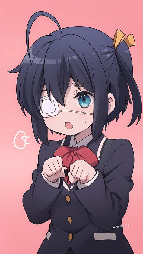 Rikka Takanashi Pfp, Rikka Takanashi, Anime Music Videos, Anime Artwork Wallpaper, Anime Character Drawing, Anime Kiss, Anime Sketch, Cute Anime Pics, Anime Artwork