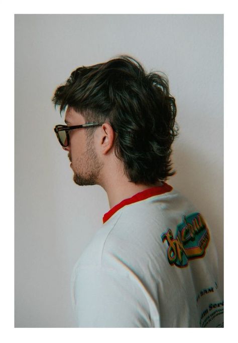 The Best 25 Modern Mullet Haircuts for Men (Detailed Gallery) | 25 Trendy Modern Mullet Haircuts for Men: The Ultimate Guide To New Mullet Hairstyles 80s Mens Mullet, Rock Mullet Men, Retro Mullet Men, Hảir Style Mullet, Men’s Alt Mullet, Taper Mullet Haircut, Tapered Mullet Men Curly, 80s Mullet Guys, Styling A Mullet