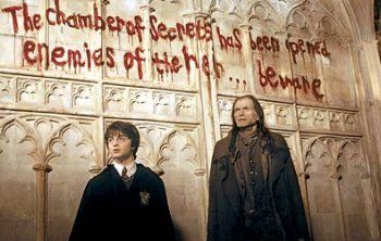 The chamber of secrets has been opened enemies of the heir..... beware Ron Y Hermione, Harry Potter Places, Film Harry Potter, Gloucester Cathedral, The Chamber Of Secrets, The Prisoner Of Azkaban, Newt Scamander, Chamber Of Secrets, Prisoner Of Azkaban