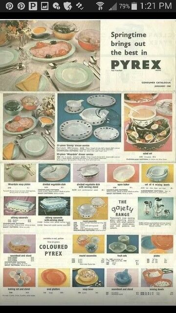 Vintage Pyrex Patterns, Russell Wright, Vintage Pyrex Dishes, Pyrex Dishes, Pyrex Patterns, Retro Kitchenware, Pyrex Collection, Vintage Cookware, Vintage Dishware