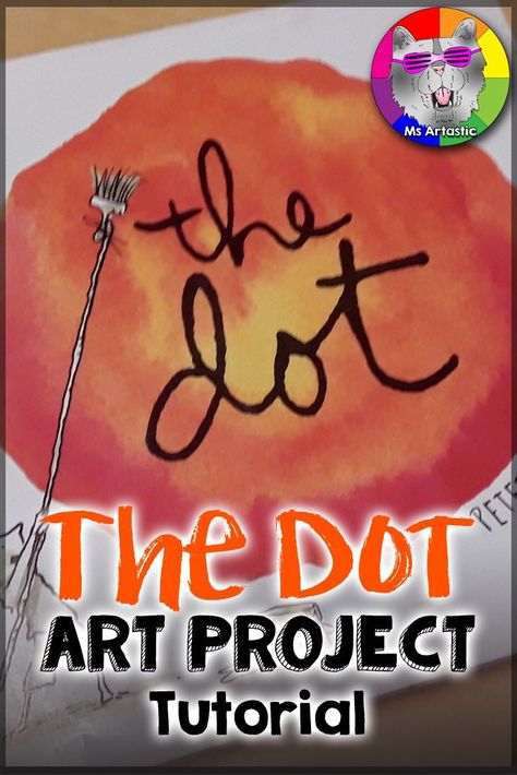 The Dot Art Project. This is a wonderful, free art lesson not only to do for "Dot Day", but you can do it as a Back to School Activity and Growth Mindset activity as well.This is a fun activity that transforms a bulletin board quickly. Art Teacher | Art T Dot Day Art, Jen Aranyi, Color Art Lessons, 3rd Grade Art Lesson, Easy Art Lessons, Art Teacher Resources, Kindergarten Art Lessons, Teacher Art, Middle School Lesson Plans