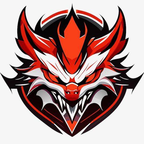 Mascot gaming logo template for esports ... | Premium Vector #Freepik #vector #team-logo #wolf-logo #bull-logo #mascot-logo Wolf Logo, Eagle Mascot, Logo Game, Logo Mascot, Esports Logo, Bull Logo, Op Logo, Gaming Logo, Mascot Logo