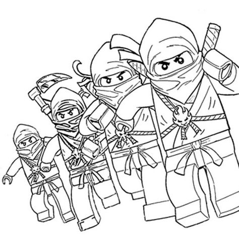 Lego Ninjago Coloring Pages To Improve Your Kid's Coloring Skill - Free Coloring Sheets Ninjago Ninjas, Lego Ninjago Party, Lego Ninjago Birthday, Ninjago Coloring Pages, Lego Coloring, Avengers Coloring Pages, Lego Coloring Pages, Avengers Coloring, Ninjago Birthday