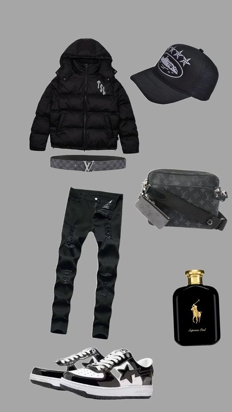 #outfitinspo #drip Men Night Club Outfit, Nike Tech Fit, Us Drip, Men Streetwear Outfits, Guys Fashion Swag, Drippy Outfit, Drip Outfit Men, Hype Clothing, Black Men Fashion Swag