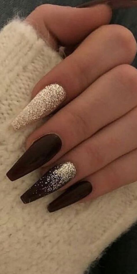 Coffin Nails Matte, New Nail Designs, Her Nails, Acrylic Designs, Acrylic Nail Art, New Year's Nails, Simple Nail Designs, Coffin Nails Designs, Best Acrylic Nails