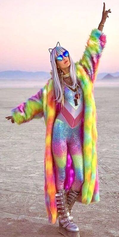 Africa Fashion Woman, Edc Festival, Afrika Burn, Neon Rave, Rave Outfits Edc, Fantasy Fest, Rave Fits, Burning Man Costume, Outfit 2023