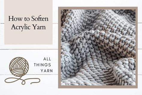 Soften Acrylic Yarn, Scrap Yarn Crochet, Knitting And Crocheting, Needle Work, Yarn Projects, Knit Or Crochet, Crochet Yarn, Synthetic Fiber, Acrylic Yarn