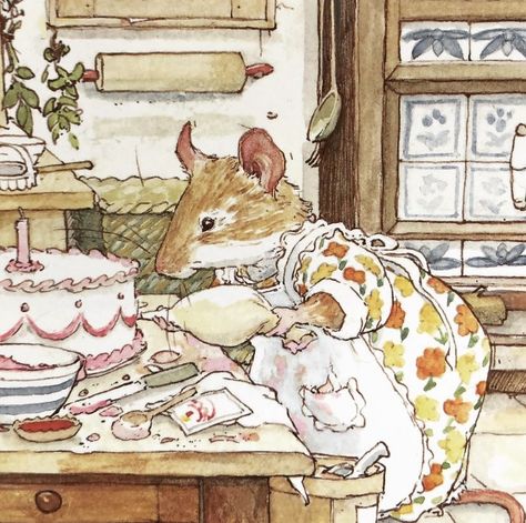 Cozy Anthropomorphism, Brambley Hedge, Cozy Animals, Permanente Make-up, Jill Barklem, Brambly Hedge, 동화 삽화, Storybook Art, Wow Art