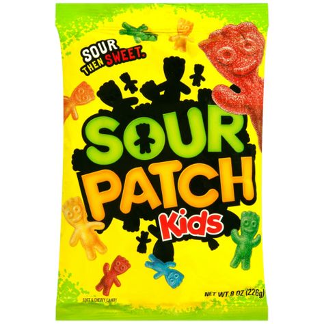 Sour Patches, Smuckers Uncrustables, Muñeca Baby Alive, Kids Net, Peg Bag, Candy Brands, Chewy Candy, Sour Patch Kids, Kids Candy