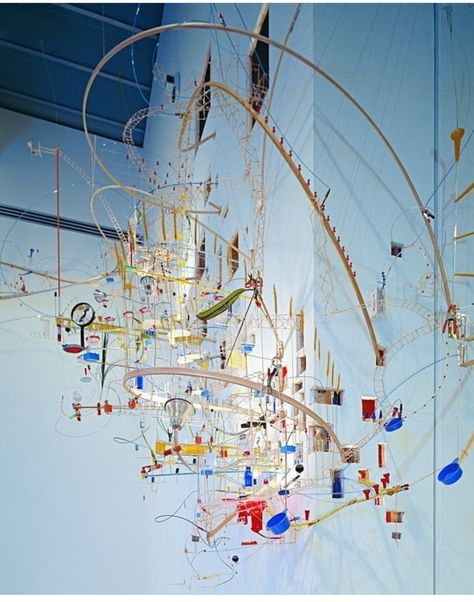 Sarah Sze Sarah Sze, The Tate Modern, Kinetic Art, Daejeon, Tate Modern, Sculpture Installation, Contemporary Landscape, Abstract Sculpture, Art Plastique