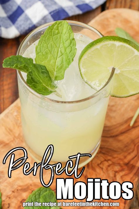 Mexican Mojito Recipe, The Best Mojito Recipe, Large Batch Mojitos, Easy Mojito Recipe With Sprite, Mojito Drink Recipe, Big Batch Mojito Recipe, Homemade Mojitos Recipes, Mojito Cocktail Recipes, Vodka Mojito Recipe