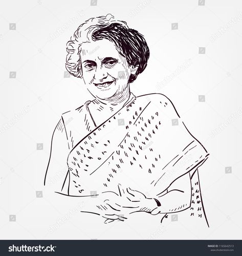 Indira Gandhi vector sketch portrait Gandhi#Indira#vector#portrait Indira Gandhi Sketch, Gandhi Sketch, Indra Gandhi, Indira Gandhi, Sketch Portrait, Vector Sketch, Vector Portrait, New Pictures, Instagram Video