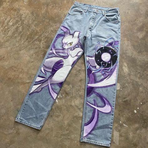 #pokemon#pants#custom Pokemon Pants, American Street Fashion, Pants Custom, Y2k Harajuku, American Street, Fashion Oversized, Wide Leg Pant, Street Fashion, Wide Leg Pants