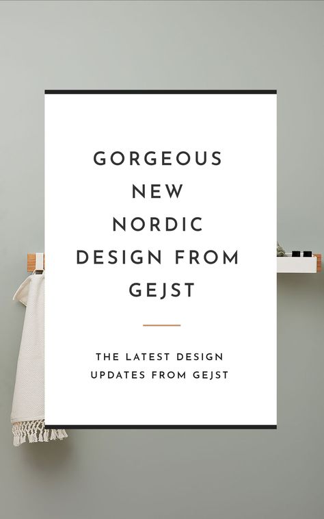 The new catalogue from Nordic design brand Gejst, featuring the multi-functional Flex rail which is the dream for organised design lovers. Get Organised, New Nordic, New Catalogue, Interior Stylist, Nordic Design, The Dream, Getting Organized, New Design, Latest Design