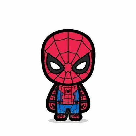 Marvel Cartoon Drawings, Iron Man Cartoon, All Spiderman, Chibi Marvel, Avengers Cartoon, Spiderman Cartoon, Spiderman Drawing, Marvel Cartoons, Marvel Drawings