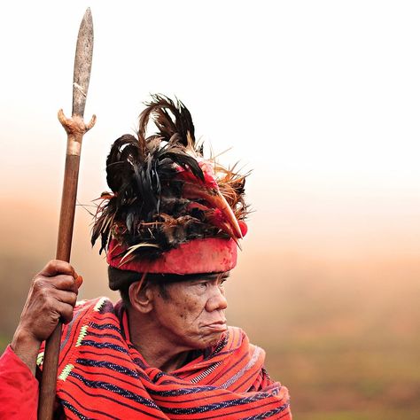 Ifugao warrior #Philippines #native #Ifugao #male #objects #weapon #spear #accessory #headdress #clothes #portrait Igorot Warrior, Filipino Dresses, Ifugao People, Filipino Traditional Clothing, Native Filipino, Colonial Philippines, Beautiful Philippines, Philippine Mythology, Banaue