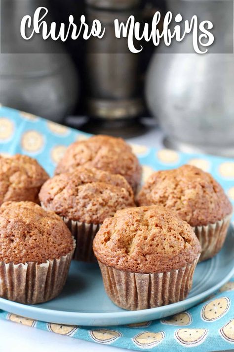 Churro Muffins, Mexican Chocolate Cookies, Buttermilk Muffins, Vanilla Muffins, Mexican Bread, Friends Recipes, Coconut Muffins, Muffin Streusel, Mexican Dessert Recipes