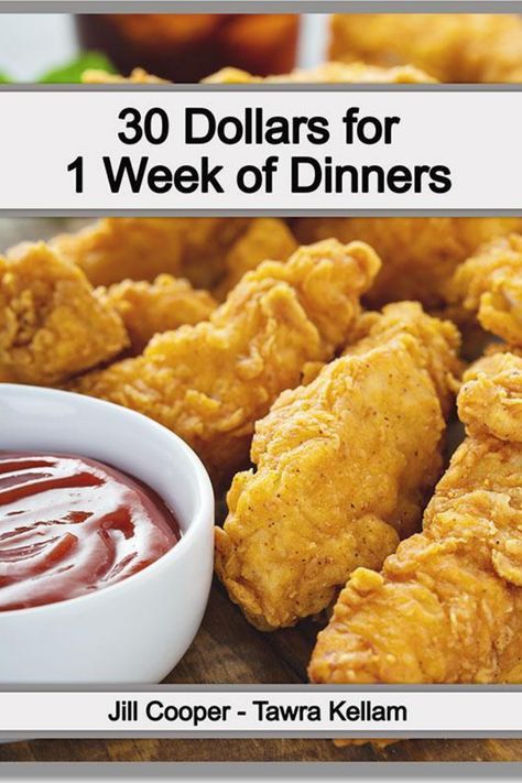 Here is a week's worth of meal ideas and dinner recipes that can simplify your meal preparation, all for about $30 for 1 Week of Dinners. Week Of Dinners, Living On A Dime, Cheap Meal Plans, Frugal Meal Planning, Cheap Family Meals, Apple Pork, Budget Family Meals, Cheap Easy Meals, Family Meal Planning