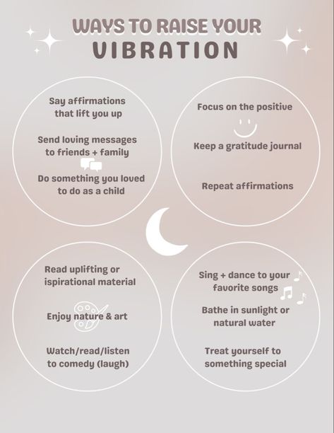 Get Your Glow On Quotes, Raise Your Vibration Aesthetic, Ways To Raise Vibration, How To Higher Your Vibration, Self Love And Manifestation, Ways To Ground Yourself Spiritually, Good Vibrations Aesthetic, High Vibration Vs Low Vibration, High Vibration Activities