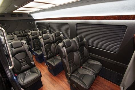 Sprinter Interior, Big Family Car, 12 Passenger Van, Family Vehicles, 15 Passenger Van, Vans Custom, Luxury Van, Luxury Bus, Passenger Van