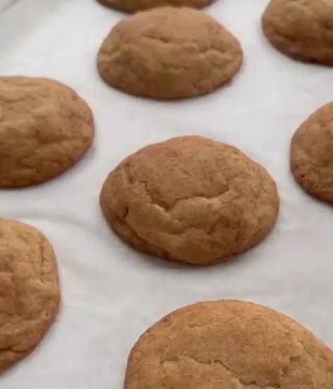 Jake Cohen Recipes, Banana Snickerdoodles, Jake Cohen, Sheet Pans, Snickerdoodle Cookies, Brownie Bar, Ground Nutmeg, Cream Of Tartar, Snickerdoodles