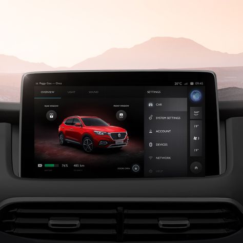 Dock Bar, Mg Zs Ev, Car Infotainment, Cluster Design, Infotainment System, Design System, Design Language, New Market, New Generation