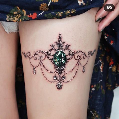 Subdermal Implants, Elven Tattoo, Eyeball Tattoos, Thigh Garter Tattoo, All Piercings, Eyeball Tattoo, Summer Beach Vibes, Gem Tattoo, Tattoos To Cover Scars