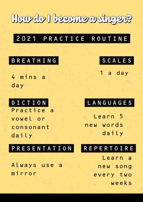 Musician Daily Routine, Singing Practice Routine, How To Become A Good Singer, Artist Development Music, How To Become A Famous Singer, How To Become A Singer Songwriter, How To Be A Singer, How To Become A Singer, How To Become Famous