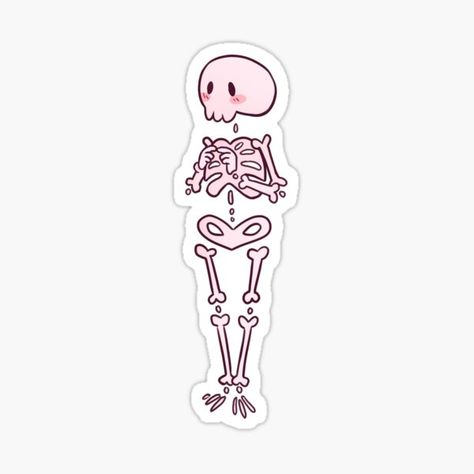 Cute Skeleton Cartoon, Skeleton Art Cartoon, Skeleton Cute Drawing, Chibi Skeleton Drawing, Cute Skeleton Illustration, Cute Skeleton Art, Skeleton Art Simple, Skeleton Doodle Easy, Cartoon Skeleton Drawing