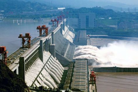 Three Gorges Dam Three Gorges Dam, Hydroelectric Power Plant, Earths Rotation, Hydroelectric Dam, Water Dam, Flood Protection, Unique Facts, Hydroelectric Power, Acrobatic Gymnastics