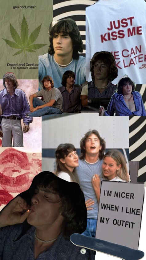 Dazed And Confused Outfits, Dazed And Confused Poster, Jason London, Hippie Lifestyle, Weird Images, Dazed And Confused, Fast Times, Sorry Not Sorry, Room Posters