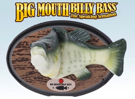 Singing Fish, Bass Fish, Big Mouth, January 1, Childhood Memories, Bass, Singing, Gift Ideas, Fish