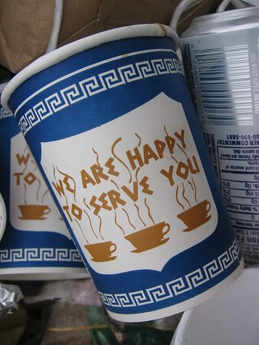 New York wow I miss the coffee cups from New York Bar Restaurant Design, Architecture Restaurant, Nyc Coffee, New York Coffee, Design Café, Paper Coffee Cup, New York Life, I Love Ny, Coffee Cup Set