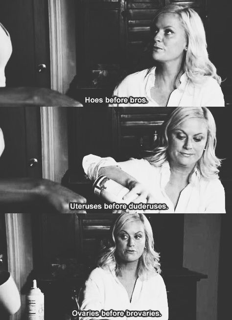 Uteruses Before Duderuses, Leslie Knope, Parks N Rec, Women Empowerment, Wise Words, Funny