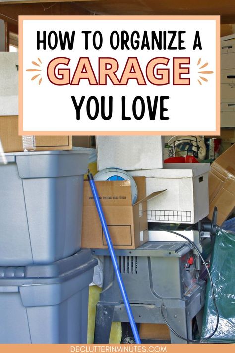 Discover easy ways to organize your garage for maximum use. Whether you park your car or use it as an extra room, the garage is often overlooked. Follow these organization tips to transform your garage into a functional space that suits your family’s needs and improves your home's efficiency. How To Organize Garage, Organize Garage, Messy Garage, Dorm Fridge, Garage Organization Tips, Converted Garage, Ways To Organize, Recycle Bag, Best Insulation