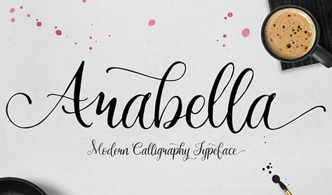 Arabella Tattoo, Beautiful Handwriting Fonts, Brush Fonts Free, Romantic Script Fonts, Cool Handwriting Fonts, Free Calligraphy, Bold Script Font, Free Calligraphy Fonts, Fonts Calligraphy