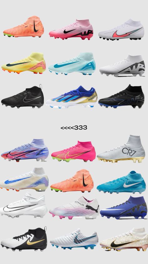 #cleats #soccer #nike #adidas Cleats Soccer, Nike Cleats, Soccer Boots, Nike Shoes Jordans, Football Cleats, Sport Soccer, Soccer Shoes, Football Boots, Soccer Cleats