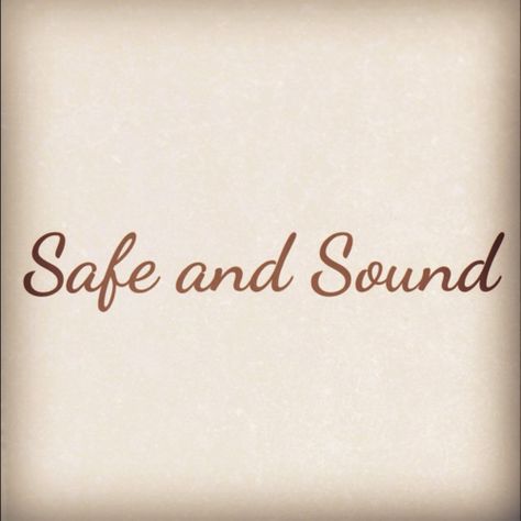 Safe And Sound Tattoo, Safe And Sound Taylor Swift Tattoo, Safe And Sound Aesthetic, Taylor Swift Safe And Sound, Taylor Swift Tattoo, Safe And Sound, Love My Kids, Red Taylor, Aesthetic Stuff