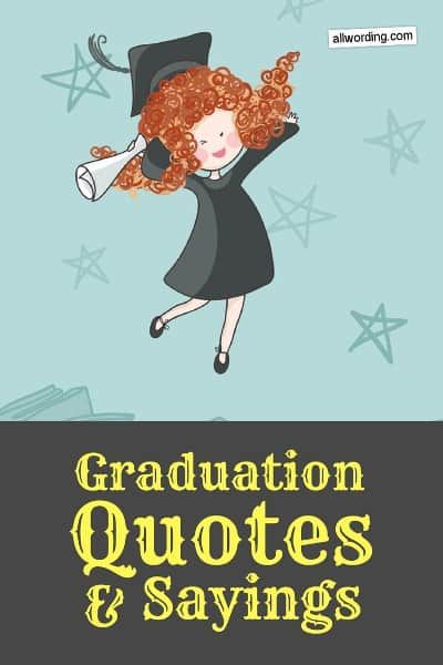 Quotes, sayings, and well wishes for high school and college graduations Best Graduation Quotes, High School Graduation Quotes, Short Sayings, Grad Quotes, Funny Wishes, Library Chair, Graduation Quotes, Education Activities, Birthday Captions