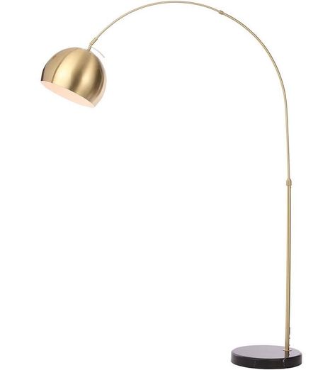 gold floor lamp Golden Floor Lamp, Brushed Gold Floor Lamp, Metallic Decor, Golden Lamps, Gold Floor, College House, Photography Interior, Gold Floor Lamp, Brass Floor