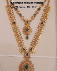 Gold Necklace Set 50 Grams, 50 Grams Gold Haram Designs Latest, 50grams Gold Haram Latest, 50 Grams Gold Haram Designs, Mahalakshmi Jewellers, 50grams Gold Haram, Jewelry Pics, Gold Stone Necklace, Fashion Jewelry Necklaces Gold