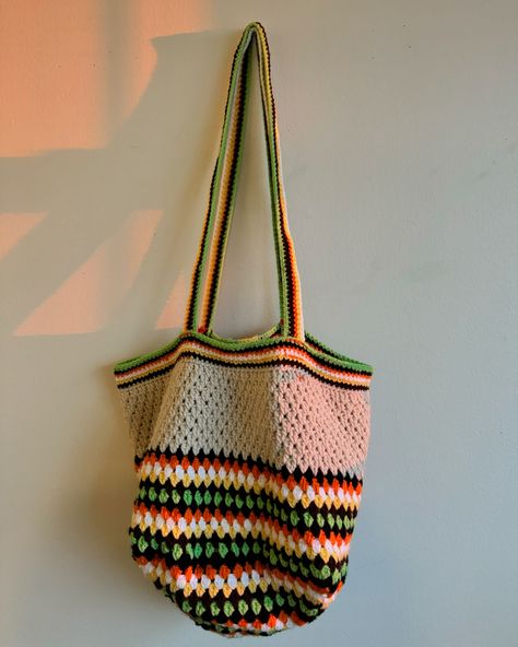 Oversized Crochet Tote Bag 🧶 #tamsenannco #tamsenanncrochet #crochet #crochetbag #totebag #fiberart #handmade Crochet Tote Bag, Crochet Tote, Crochet Bag, Tote Bag, Crochet